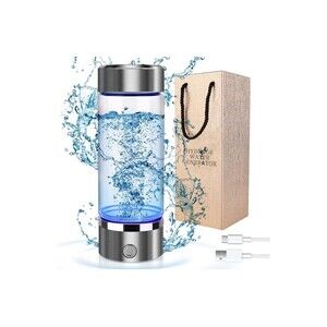 Hydrogen Water Bottle, Portable Rechargeable Hydrogen Water Bottle Generator,...